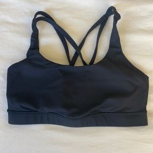 Lululemon Energy Bra Black Size 6